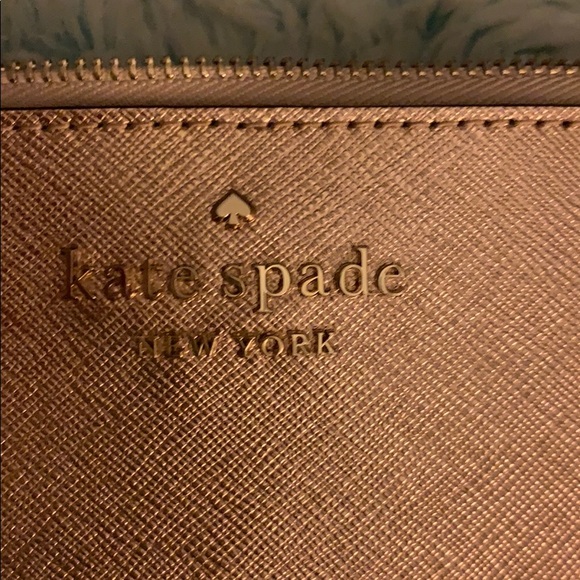 Beautiful rose gold Kate Spade medium L zip new - Picture 6 of 7